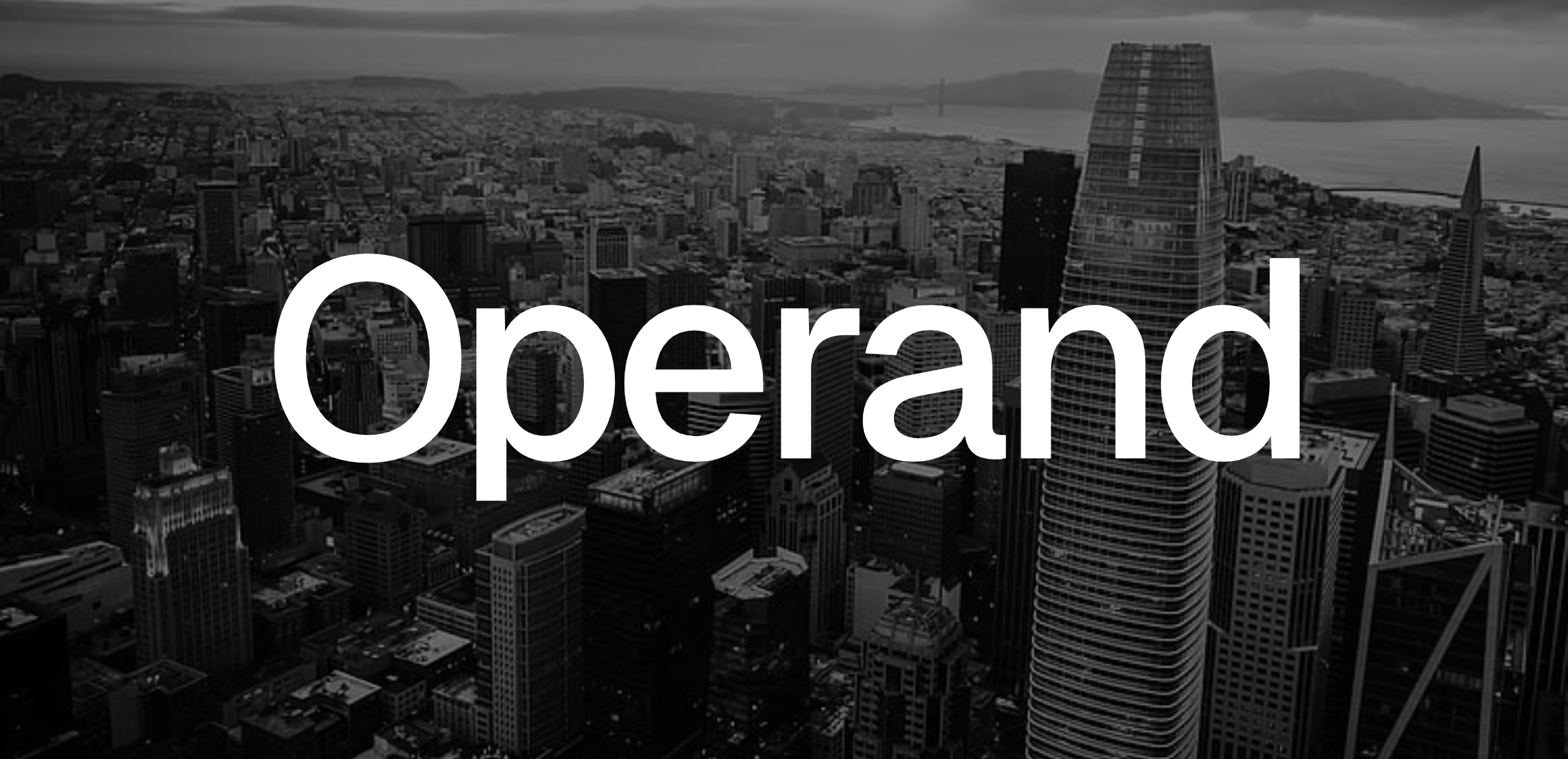 Operand